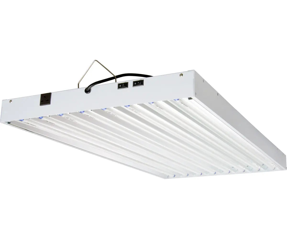 Agrobrite T5 432W 4 ft 8-Tube Fixture with Lamps, 240V