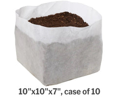 GROW!T Commercial Coco, RapidRIZE Block 10 in. x 10 in. x 7 in. - Case of 10