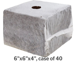 GROW!T Commercial Coco, RapidRIZE Block 6 in. x 6 in. x 4 in. - Case of 40