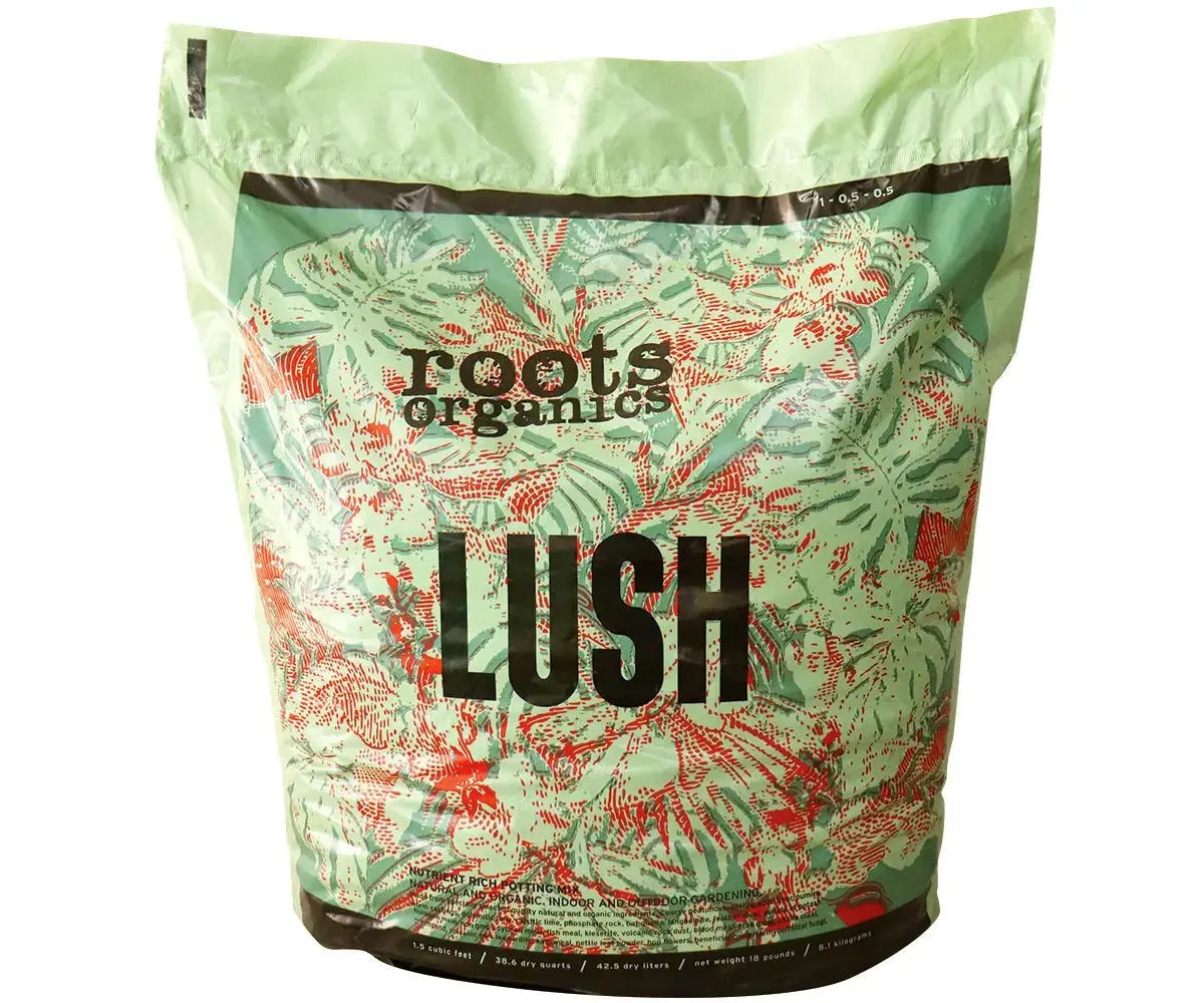 1.5 cu ft potting mix Roots Organics Lush Potting Soil, 1.5 cu ft