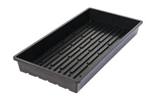 Super Sprouter Quad Thick Tray - 10in x 20in - No Holes 25 Qty