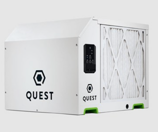 Quest 205 High Efficiency Overhead Dehumidifier with M-CoRR Technology - 200 Pints/Day - 110-120V - Merv 13 Filtration