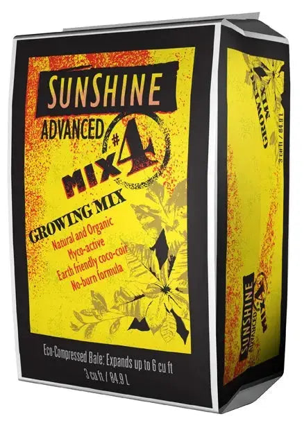 sunshine professional growing mix 3-cu ft potting soil mix Sunshine Advanced Mix #4