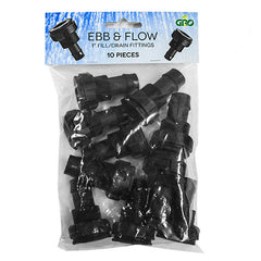 1'' Fill/Drain Fitting Ebb & FLow (10pcs/pck) - Default Title (388100)