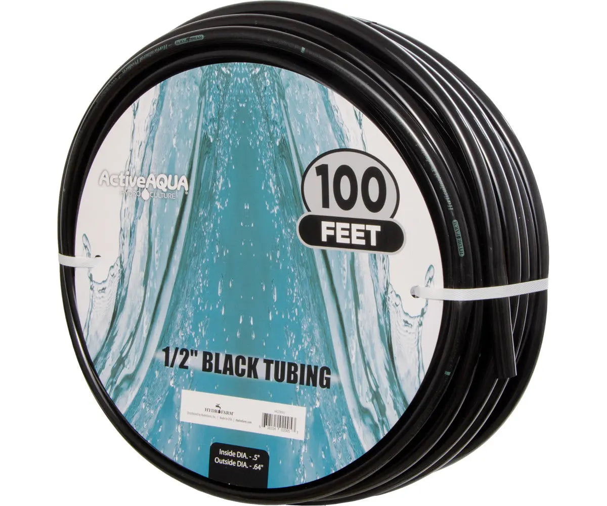 1/2 in. ID Black Tubing 100 ft