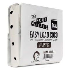 Root Royale Easy Load Coco Plastic Grow Bags 2 Gallon (30/Case)