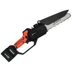 Zenport ES88 Cordless, Battery Powered 8" blade chain saw available from Seres Ag
