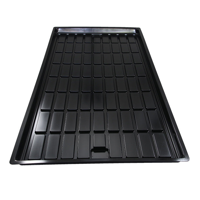 4'x8' Grow1 Lowride OD Black Flood Tray 4mill - Default Title (069650-LP)