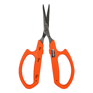 Saboten Stainless Steel Angled Blade Trimming Scissors - Orange (PT-13)