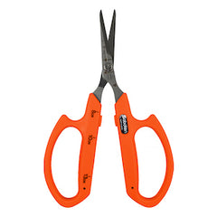 Saboten Stainless Steel Angled Blade Trimming Scissors - Orange (PT-13)