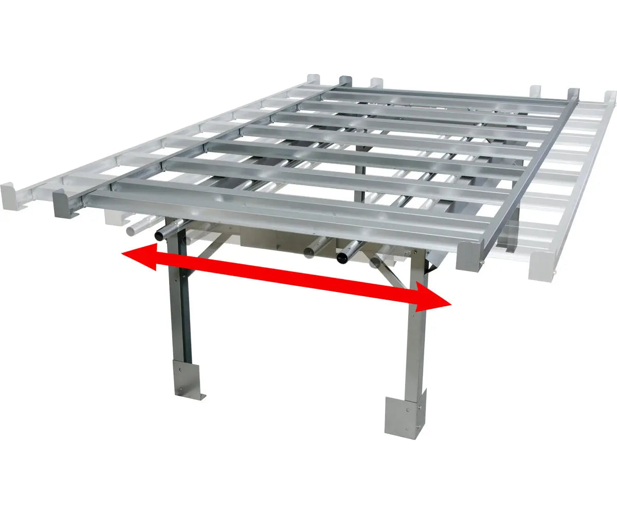 Active Aqua 4 ft X 8 ft Rolling Bench System
