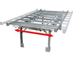 Active Aqua 4 ft X 8 ft Rolling Bench System