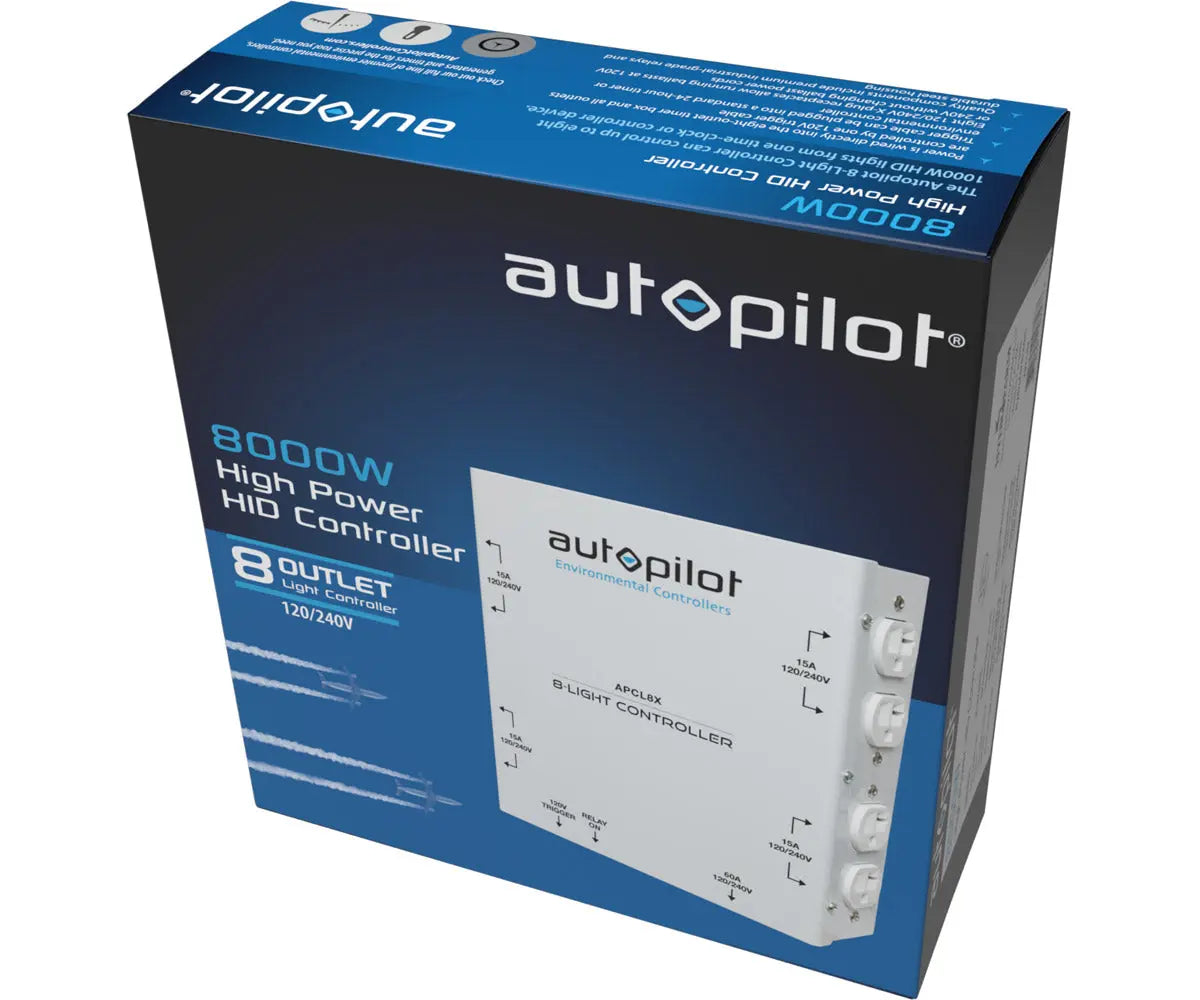 Autopilot 8-Light High Power HID Controller, 8000W (120/240V) 60A X-Plug