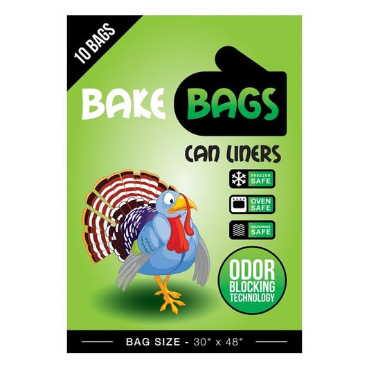 Bake Bags Ostrich Can Liners 30'' W x 48'' H  (10/pack) - Default Title (788705)