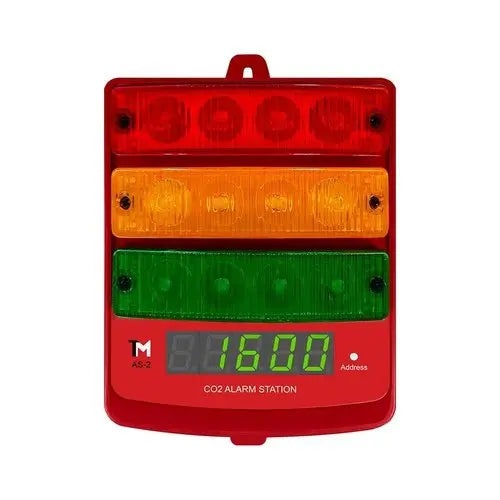 CO2 Alarm Station (audio/visual) with cable set