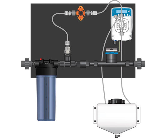 Dilution Solutions (NDS) Micro-Doser System, 3/4 in. Right to Left (Lo-Flo)