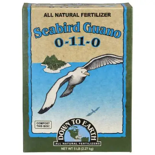 Down To Earth High Phosphorus Seabird Guano - 5 lb