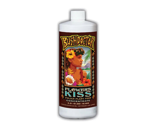 FoxFarm Bush Doctor Flowers Kiss, 1 Quart (32 oz.)