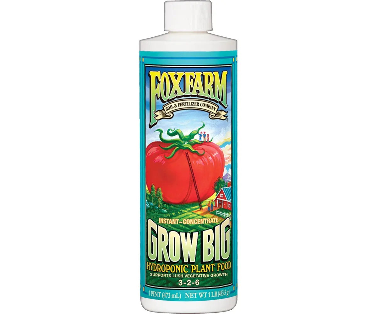 FoxFarm Grow Big® Hydro Liquid Concentate, 1 Pint