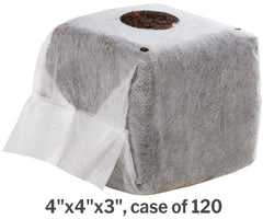 GROW!T Commercial Coco, RapidRIZE Block 4 in. x 4 in. x 3 in. - Case of 120