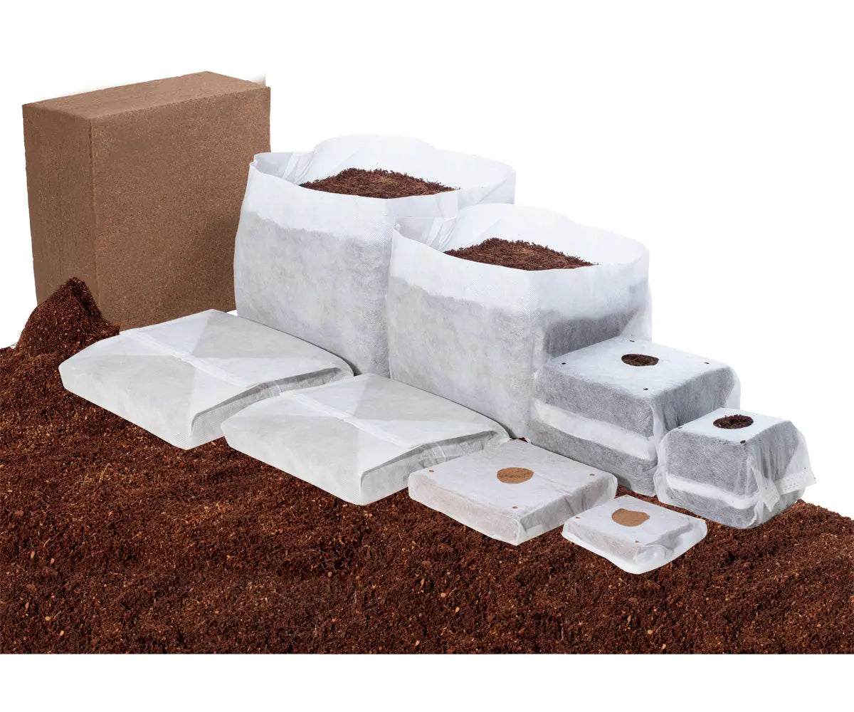 GROW!T Commercial Coco, RapidRIZE Block 8 in. x 8 in. x 6 in. - Case of 20