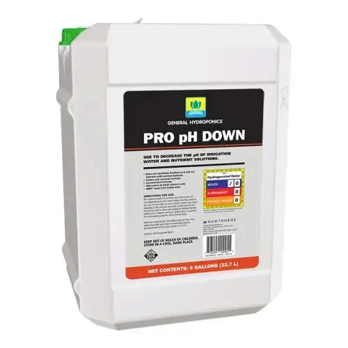 General Hydroponics PRO pH Down 6 Gallon
