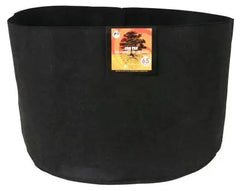 Gro Pro Essential Round Fabric Pot - Black 65 Gallon