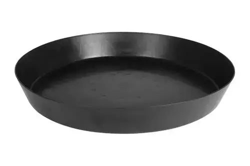 Gro Pro Heavy Duty Black Saucer w/ Tall Sides - 25 in. (10/Cs)