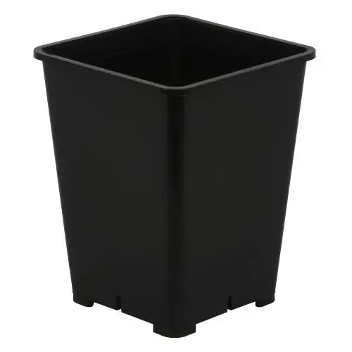 Gro Pro Premium Black Square Pot 6 in. x 6 in. x 8 in.