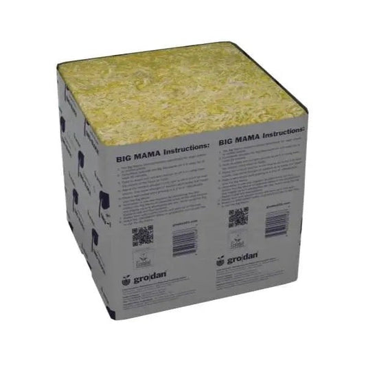 Grodan Improved Gro-Block Big Mama, 8 x 8 x 8, no hole - Case of 18