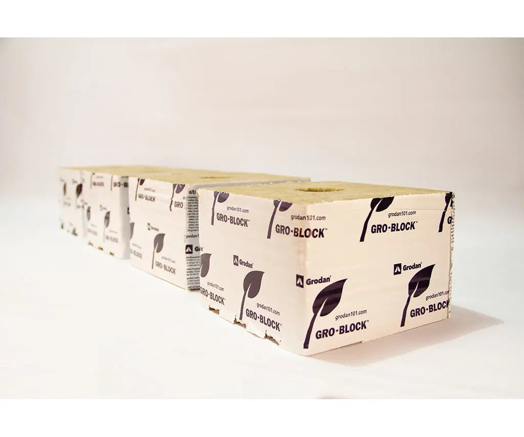 Grodan Improved Gro-Block, Jumbo 6 in. x 6 in. x 4 – Seres