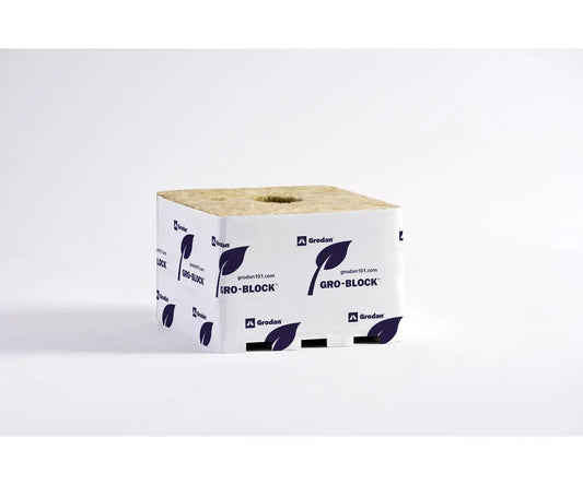 Grodan Improved Gro-Block, Jumbo 6 in. x 6 in. x 4 in. - Case of 64