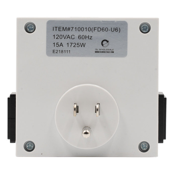 Grow1 120V Dual Outlet Digital Timer - Default Title (710010)