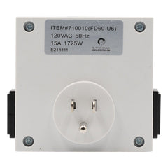 Grow1 120V Dual Outlet Digital Timer - Default Title (710010)