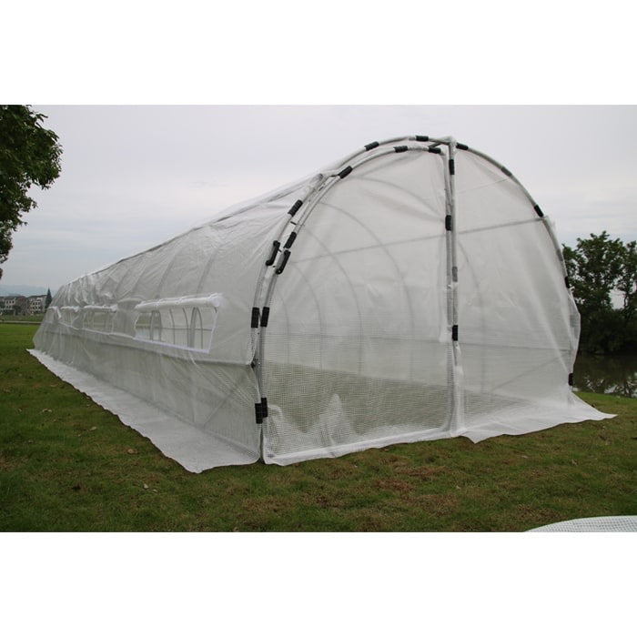 Grow1 Heavy Duty Greenhouse Hoop House (40'x10'x6.5') - Default Title (641232)