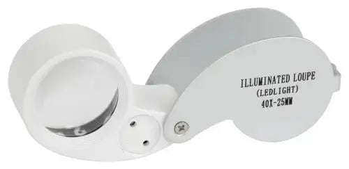 Grower's Edge Illuminated Magnifier Loupe 40x