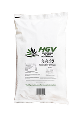 HGV Nutrients Growth Formula 3-6-22, 25 lb
