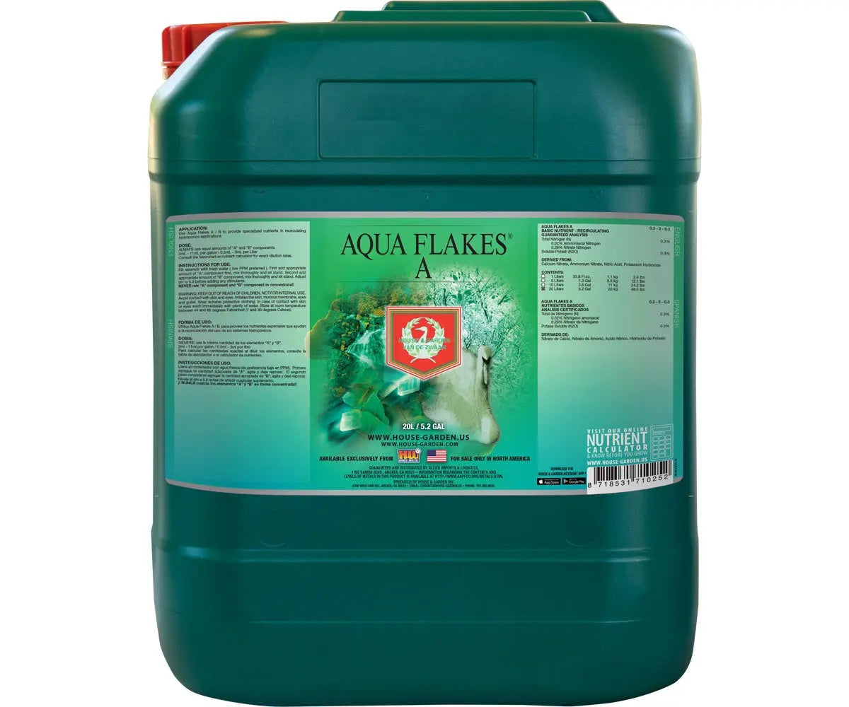 House & Garden Aqua Flakes A, 20 Liter