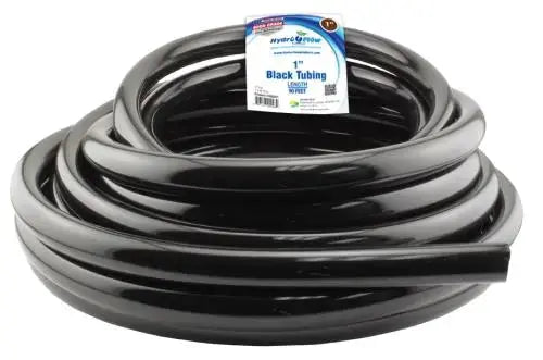 Hydro Flow Vinyl Tubing Black 1 in. ID - 1.25 in. OD 50 ft Roll