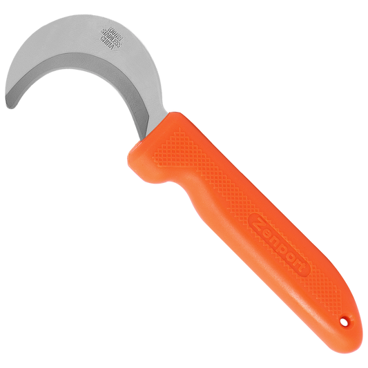 Zenport K101NS Mini, non-serrated hook blade knife available from Seres Ag