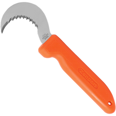 Zenport K101 Serrated, curved hook 3-inch blade harvest knife available from Seres Ag