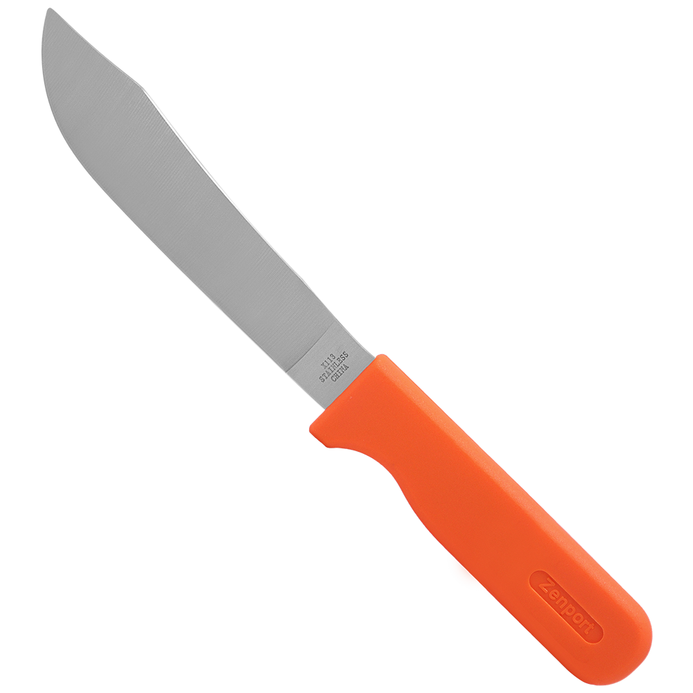 Zenport K113 6.75-inch Stainless Steel Cabbage/Hop Knife with plastic handle available from Seres Ag