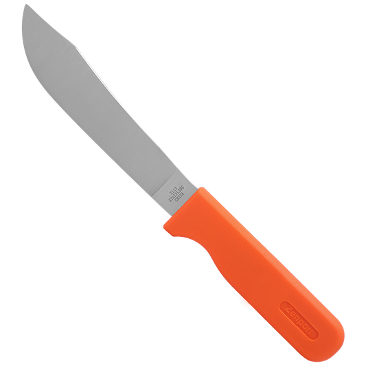 Zenport K113 6.75-inch Stainless Steel Cabbage/Hop Knife with plastic handle available from Seres Ag