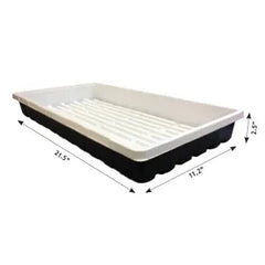 Mondi Black & White 10 x 20 Propagation Tray, No Holes