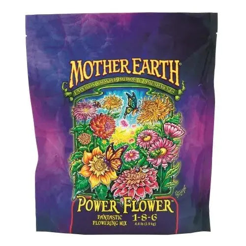 Mother Earth Power Flower Fantastic Flowering Mix 1-8-6, 4.4 lb - (6/Cs)