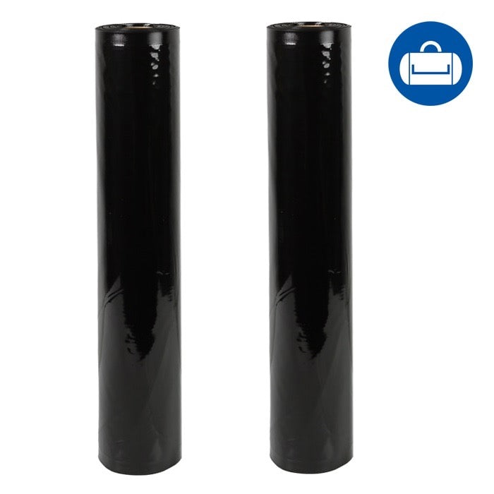 NatureVAC 15''x19.5' Vacuum Seal Bags All Black (2 Rolls) - Default Title (794088)