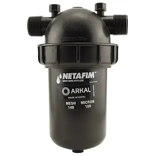 Netafim Disc Filter 1 in. MPT x MPT 140 Mesh 26 GPM Maximum Flow