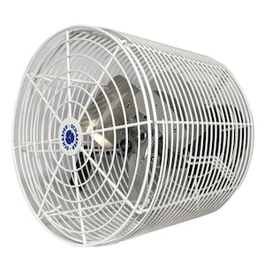 Schaefer Versa-Kool Circulation Fan 12 in w/ Tapered Guards, Cord & Mount - 1470 CFM