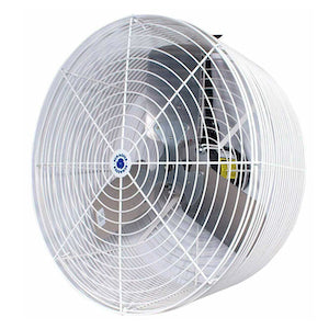 Schaefer Versa-Kool Circulation Fan 24 in w/ Tapered Guards, Cord & Mount - 7860 CFM