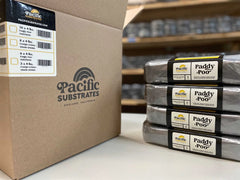 Pacific Substrates | Paddy Poo Mushroom Substrate (Coco, Compost, Castings, Vermiculite) - Sterilized 3 L Pacific Substrates